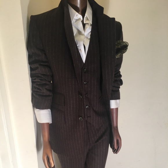 Vintage Menswear as Womenswear 3pc Suit - 36R - Picture 6 of 8